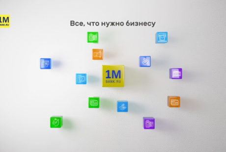 видео инфографика для бизнеса М1 банк студия Инфомульт